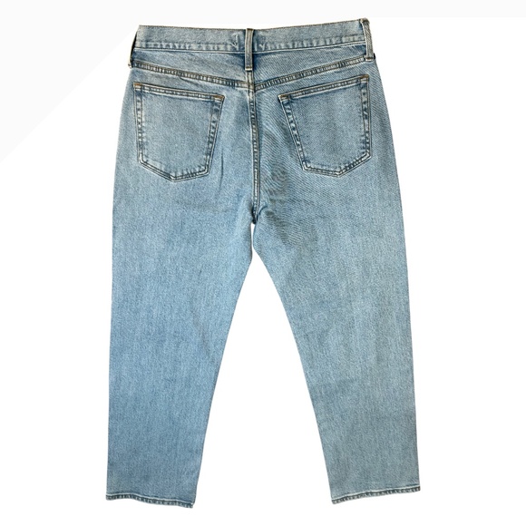 Abbreviated Light Denim Blue Jeans Men's Size 32x28 - Picture 3 of 6